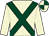 Beige, dark green cross belts, quartered cap (We Enjoy Racing Club)