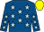 Royal blue, light blue stars, yellow cap (The Laura Mason Syndicate)