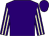 Purple, beige striped sleeves (Mr Dave Stone Racing)