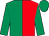 Emerald green and red (halved), emerald green sleeves and cap (Barnane Stud Ltd)