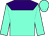 Aqua, purple yoke (Burning Daylight Farms, Inc)