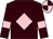 Brown, pink diamond, pink armlet, quartered cap (Mugs Syndicate)