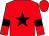 Red, black star and armlets (United We Stand)