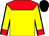 Yellow, red yoke and cuffs, black seams and cap (Mr C A Blyth)