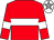 Red, white hoop, white armlet, white cap, grey star (An Geall Is Fearr Teoranta)