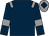 Dark blue, grey epaulets and armlets, grey cap, dark blue diamond (Omni Colour)
