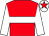 Red, white hoop, white sleeves, white cap, red star (Good As Gold Syndicate)