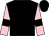 Black, pink sleeves, black armlets (Canning Downs Stud)