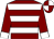 Maroon, white hoops, white cuffs on sleeves, maroon and white quartered cap (London, Tom, Lovingier, Terry C And Zondlo, Eugene)