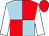 Light blue and red (quartered), white sleeves, red cap (Treasure Trove Partnership)