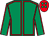 Emerald green, red seams, red cap, emerald green spots (Gerard Edmund O'Leary)