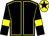 Black, yellow seams, yellow armlet, yellow cap, black star (Sunday Racing Club)