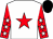 White, red star, red sleeves, white stars, black cap (T Kenny)