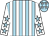 Light blue and white stripes, white sleeves, light blue stars, light blue cap, white stars (Sc Oliver Racing Limited)