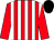 Red & white stripes, red sleeves, black cap (Rapscallion Syndicate)