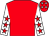 Red, white sleeves, red stars, red cap, white stars (Mrs Anne Gleeson)