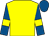 Yellow, royal blue sleeves, yellow armlets, royal blue cap (Mr Andrew Buxton)