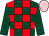 Dark green and red check, dark green sleeves, pink cap (Chris McHale And Nick Patsalides)