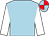 Light blue, white sleeves, light blue and red quartered cap (J S Threadwell I)