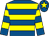 Royal blue & yellow hoops, yellow star on cap (Greatest Thing Syndicate)