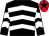 Black & white chevrons, red cap, black star (Paul Reynolds)