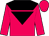 Cerise, black inverted triangle and yoke (Mr K Nicholls)