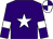 Purple, white star, white armlet, quartered cap (Mrs Maura O'Sullivan)