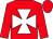 Red, white maltese cross, red cap (Dr Cyrus Poonawalla & Morgan J Cahalan)