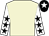 Beige, white sleeves, black stars, black cap, white star (Marwood Racing & Savva Roberts)