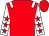 Red, white epaulets, white sleeves, red stars (Mr Gary Douglas)