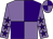 Mauve and purple (quartered), mauve sleeves, purple stars (Graham And Yolanda King)