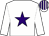 White, purple star, striped cap (P Evans)