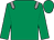 Emerald green, grey epaulets (The Good Mixers)