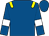 Royal blue, yellow epaulets, royal blue sleeves, white armlets (Andy Viner, John Quorn, Mick Quinn)