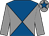 Grey & royal blue diabolo, grey sleeves, royal blue star on cap (Eoin Daly)
