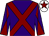 Purple, maroon cross belts, diabolo on sleeves, white cap, maroon star (Mr Michael Cohen & Mr Adam Victor)
