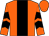 Orange, black stripe, chevrons on sleeves (Mr C Varley)