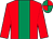Red, emerald green panel, quartered cap (Michael Francis Bates)
