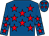 Royal blue, red stars (Golden Asset Syndicate)