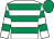 White, emerald green hoops, emerald green cap (Jeweller Syndicate)