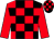 Black and red check, red sleeves (B Hirst, J Chapple-hyam, S Bryant)