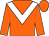Orange, white chevron (Mr S Raines)