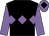 Black, mauve triple diamond and sleeves, mauve cap, black diamond (Mr D A West & Partner)