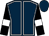 Dark blue, white seams, black sleeves, white armlets, dark blue cap (The Low Flyers)