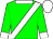 Green, white sash, collar, cuffs and cap (All About York Ii & Partner)