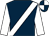 Dark blue, white sash and sleeves, quartered cap (Safari Sirens)