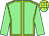 Light green, yellow seams, light green sleeves, check cap (Mr Donald Bell)