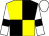 Yellow and black (quartered), white sleeves, black armlets, white cap (Mr Peter Spiller)