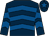 Dark blue, royal blue chevrons, dark blue cap, royal blue star (Mr Derrick Mossop)