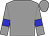 Grey, blue circled 'wf', blue bars on sleeves (WINTERHAWK FARM)